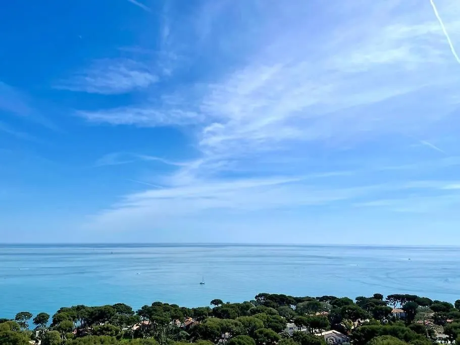 Apartamento Magnifique 2P Vue Mer Terrasse Parking Juan-les-Pins França