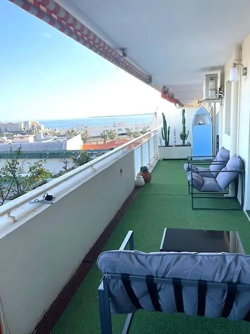 Apartamento Magnifique 2P Vue Mer Terrasse Parking Juan-les-Pins